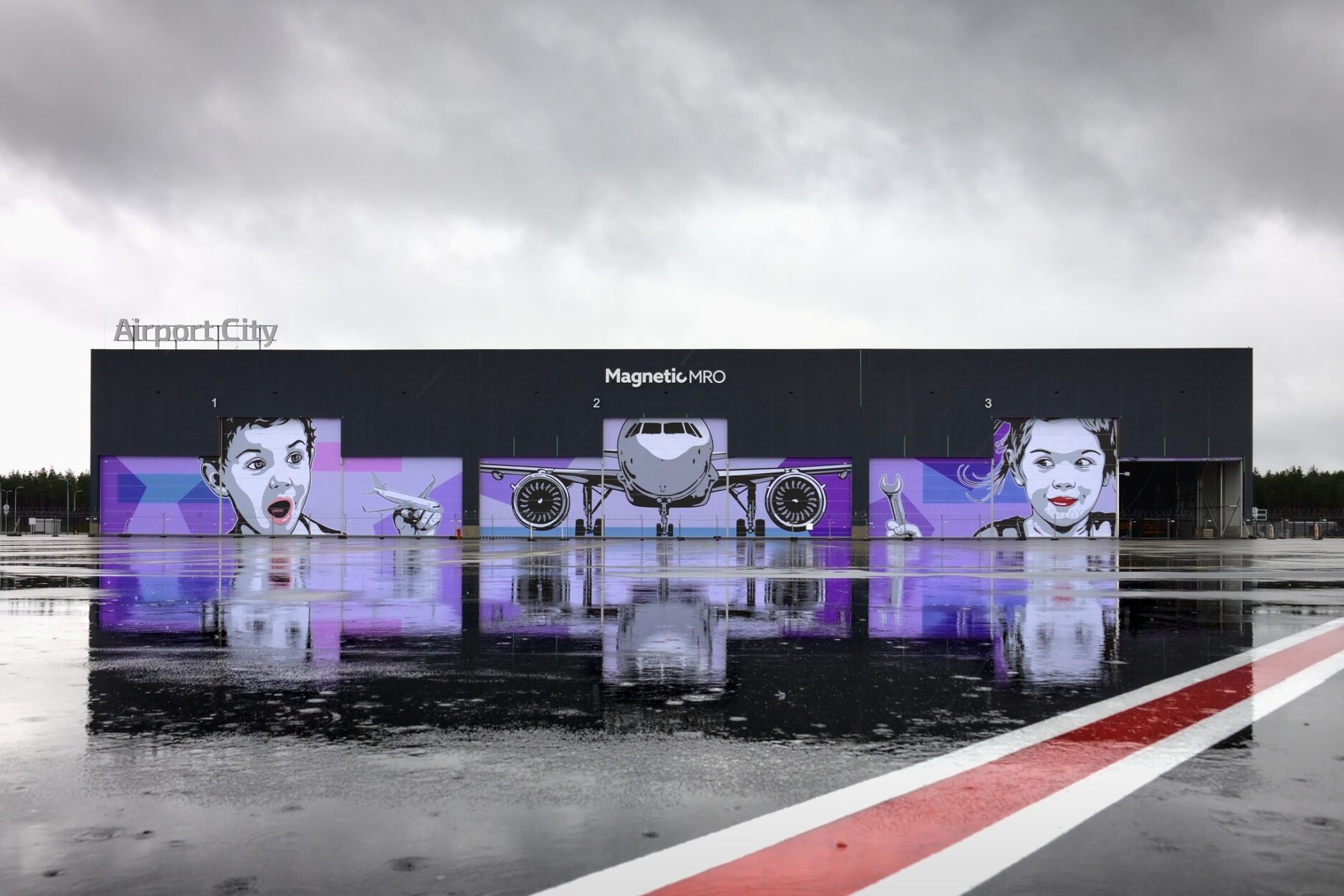 Magnetic MRO angaarikompleks. Foto: Otto Küng